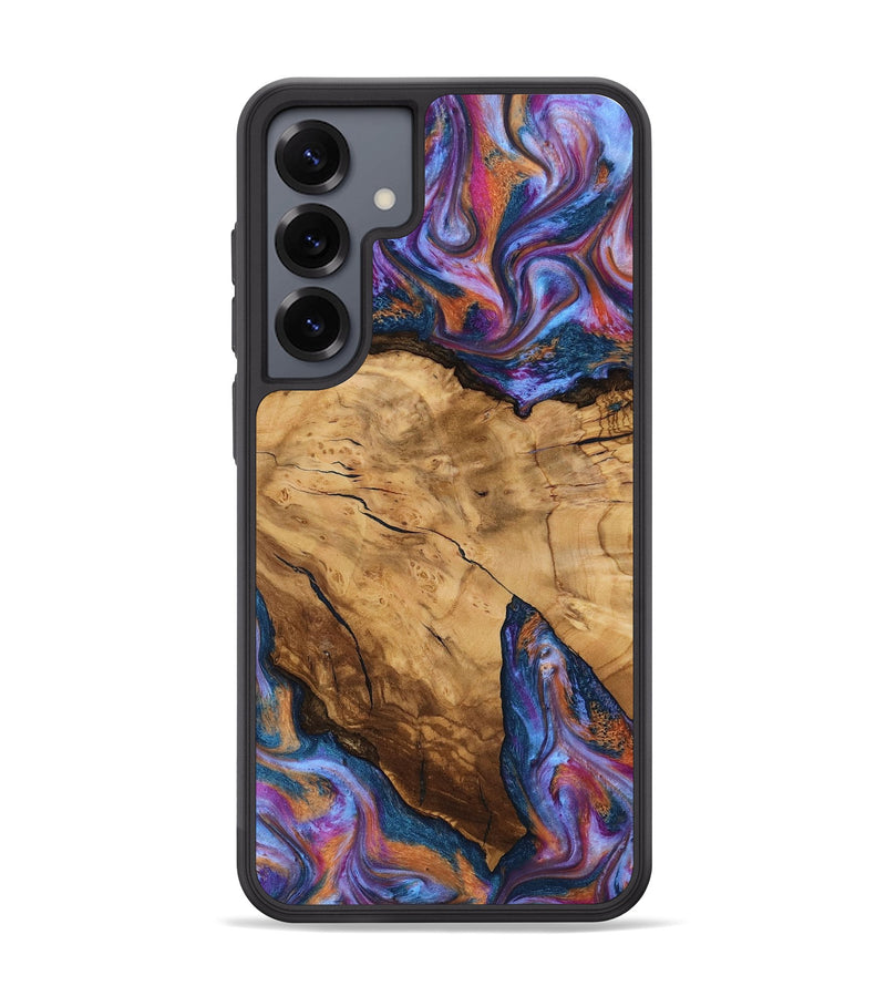 Galaxy S25 Plus Wood Phone Case - Hubert (Ancient Olive, 818686)