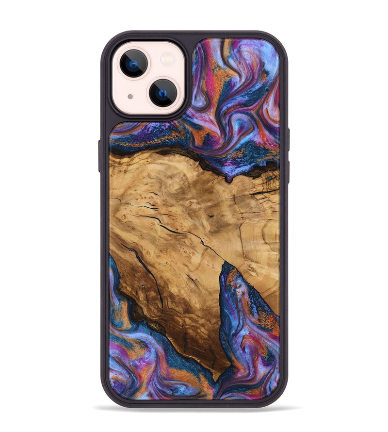 iPhone 14 Plus Wood Phone Case - Hubert (Ancient Olive, 818686)