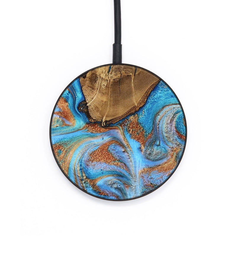 Circle Wood Wireless Charger - Rolando (Ancient Olive, 818687)