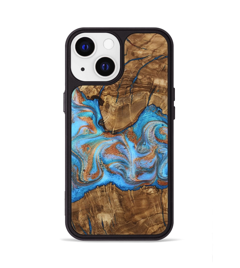 iPhone 13 Wood Phone Case - Rolando (Ancient Olive, 818687)