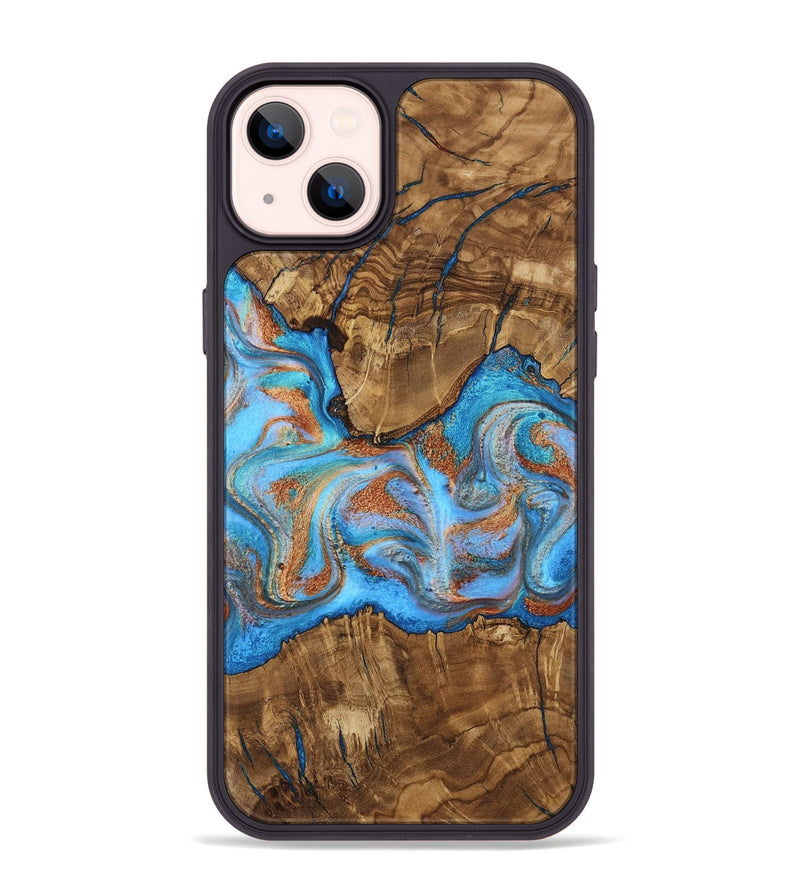 iPhone 14 Plus Wood Phone Case - Rolando (Ancient Olive, 818687)
