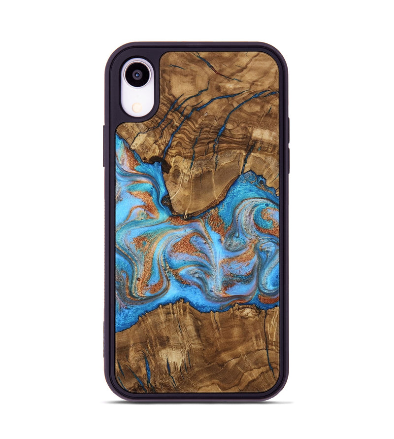 iPhone Xr Wood Phone Case - Rolando (Ancient Olive, 818687)
