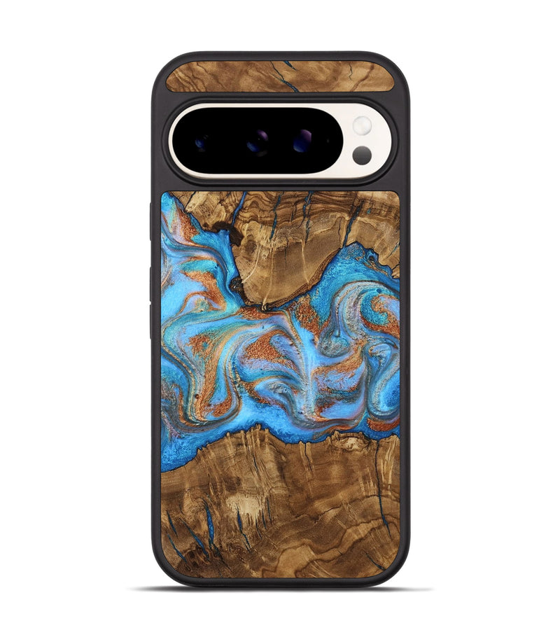 Pixel 9 Wood Phone Case - Rolando (Ancient Olive, 818687)