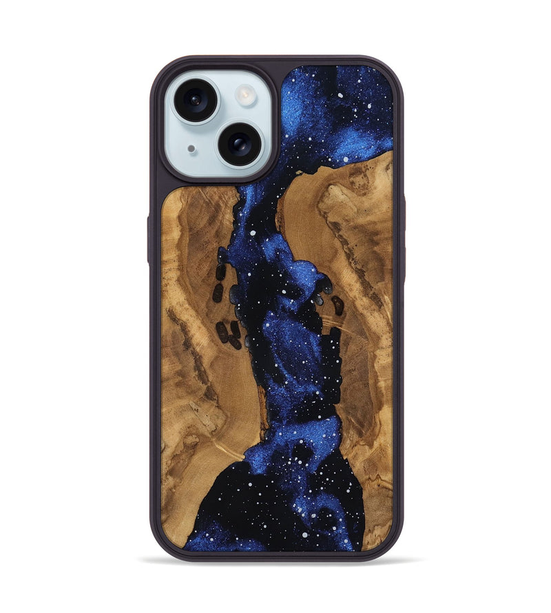 iPhone 15 Wood Phone Case - Abagail (Ancient Olive, 818688)