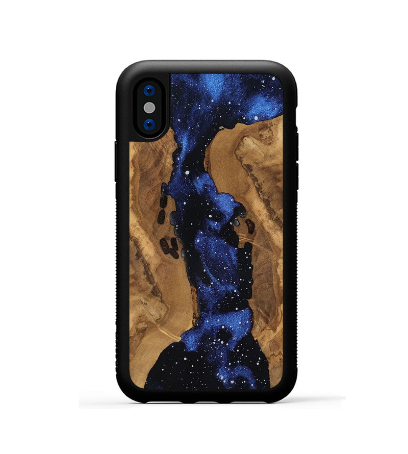 iPhone Xs Wood Phone Case - Abagail (Ancient Olive, 818688)