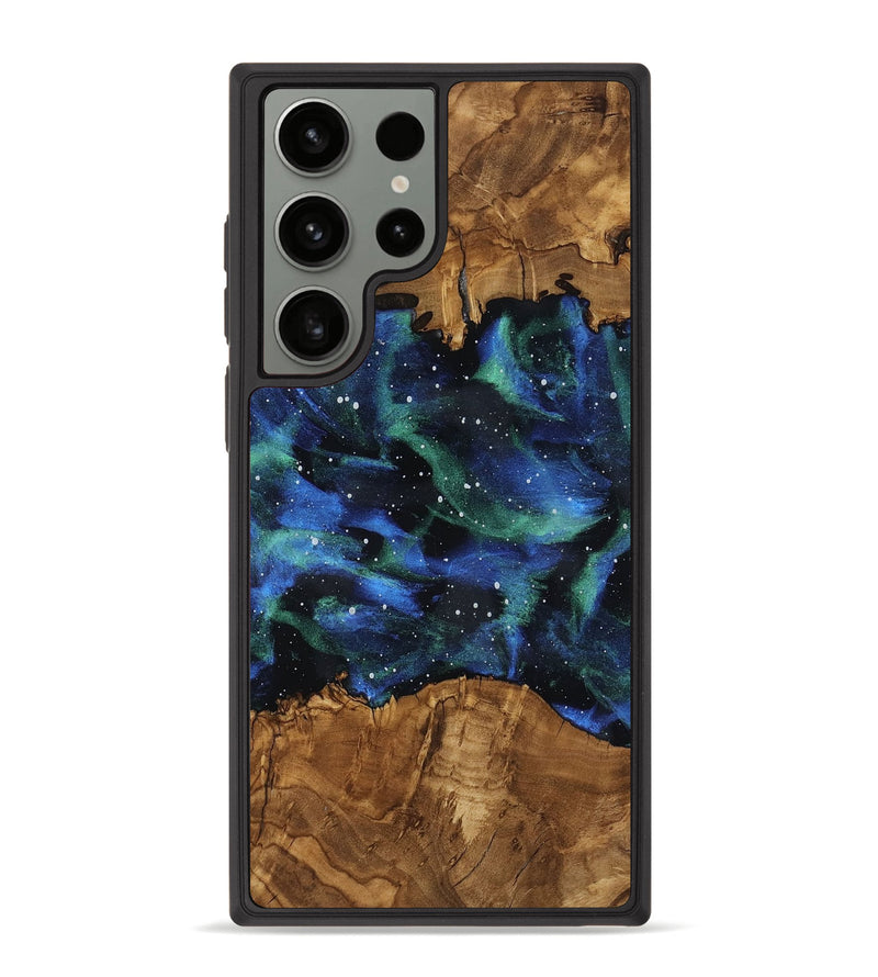 Galaxy S23 Ultra Wood Phone Case - Maryann (Ancient Olive, 818689)