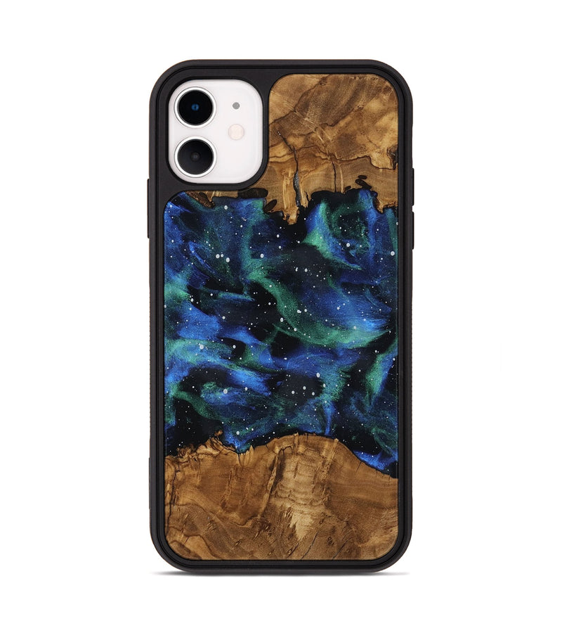 iPhone 11 Wood Phone Case - Maryann (Ancient Olive, 818689)