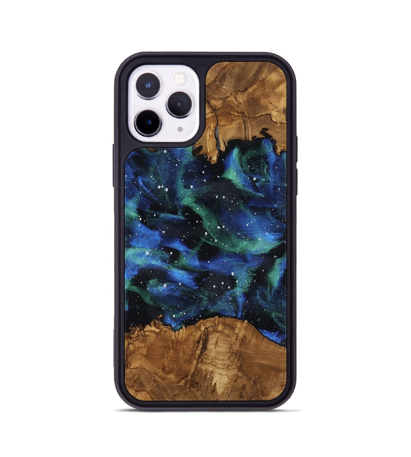 iPhone 11 Pro Wood Phone Case - Maryann (Ancient Olive, 818689)