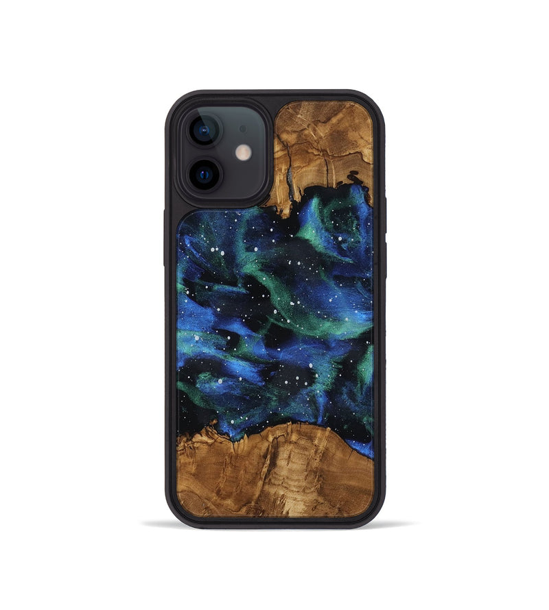 iPhone 12 mini Wood Phone Case - Maryann (Ancient Olive, 818689)