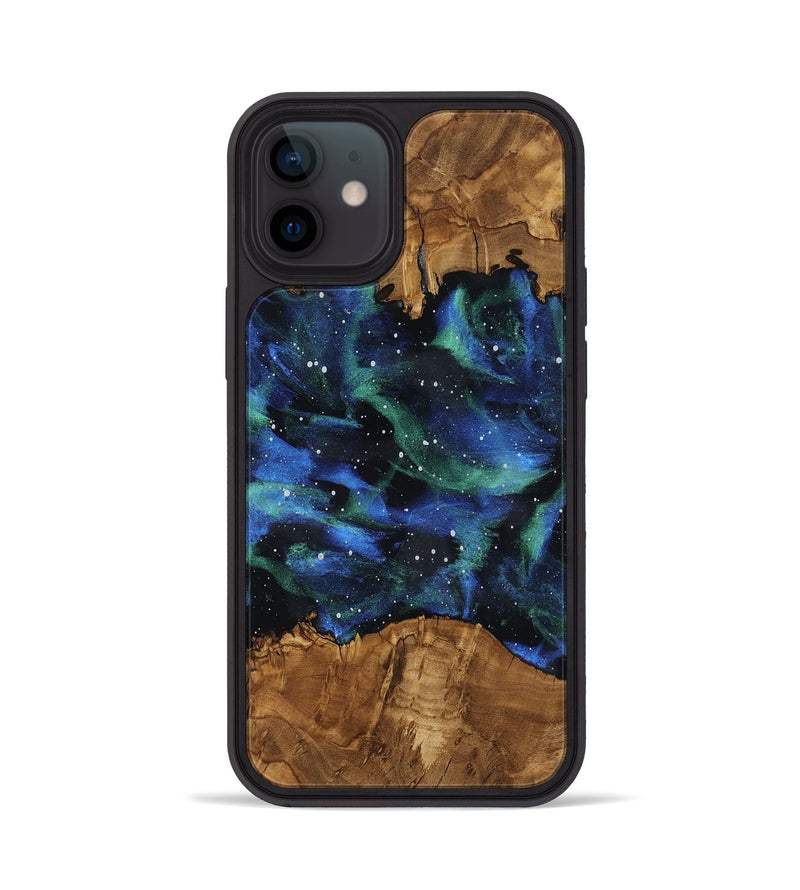 iPhone 12 Wood Phone Case - Maryann (Ancient Olive, 818689)