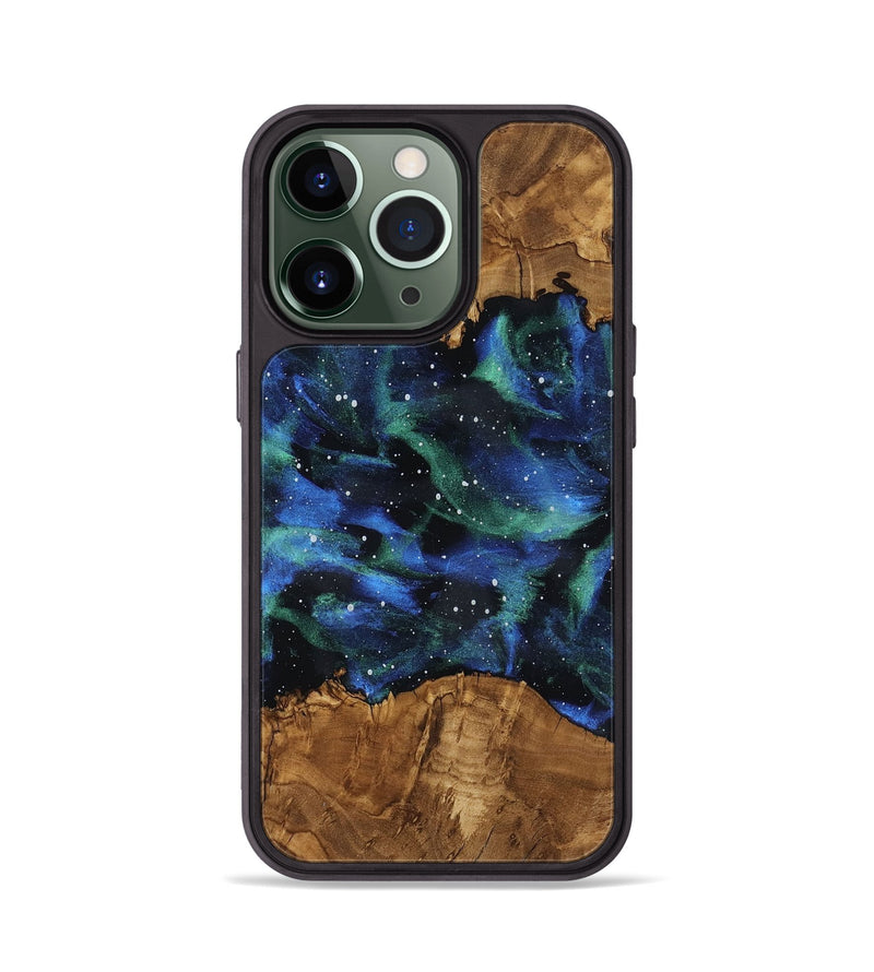 iPhone 13 Pro Wood Phone Case - Maryann (Ancient Olive, 818689)