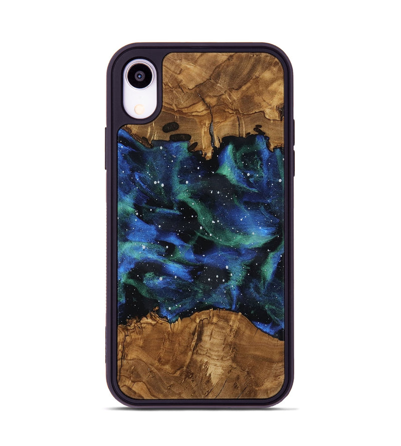 iPhone Xr Wood Phone Case - Maryann (Ancient Olive, 818689)