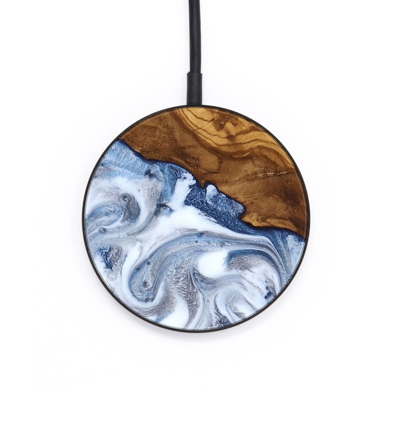 Circle Wood Wireless Charger - Delia (Ancient Olive, 818690)