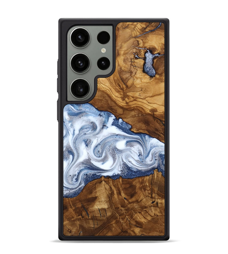Galaxy S24 Ultra Wood Phone Case - Delia (Ancient Olive, 818690)