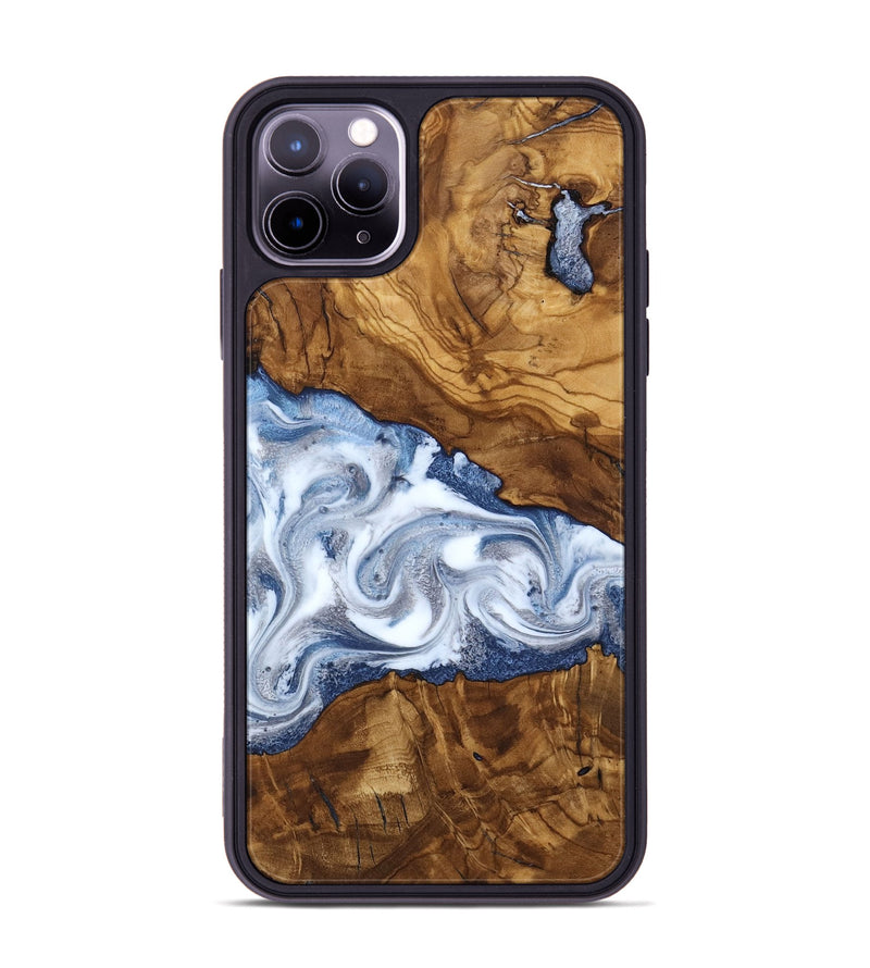 iPhone 11 Pro Max Wood Phone Case - Delia (Ancient Olive, 818690)