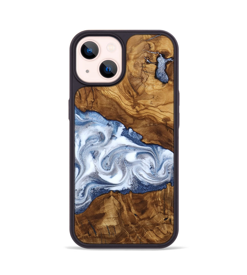 iPhone 14 Wood Phone Case - Delia (Ancient Olive, 818690)
