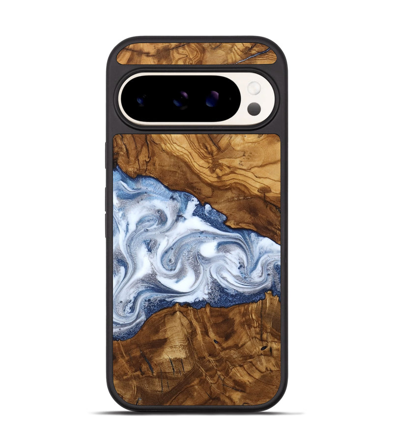 Pixel 9 Pro Wood Phone Case - Delia (Ancient Olive, 818690)