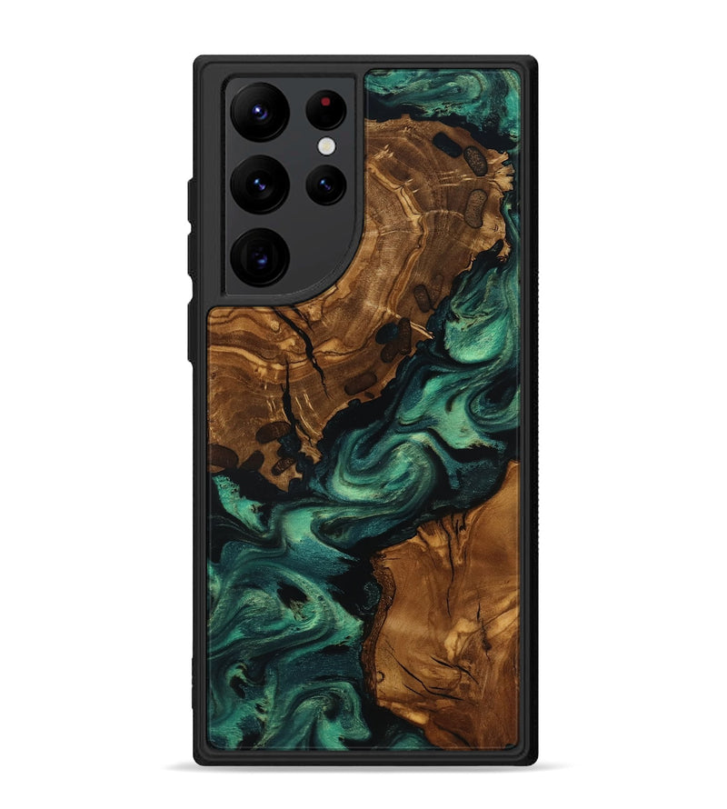 Galaxy S22 Ultra Wood Phone Case - Yisroel (Ancient Olive, 818691)