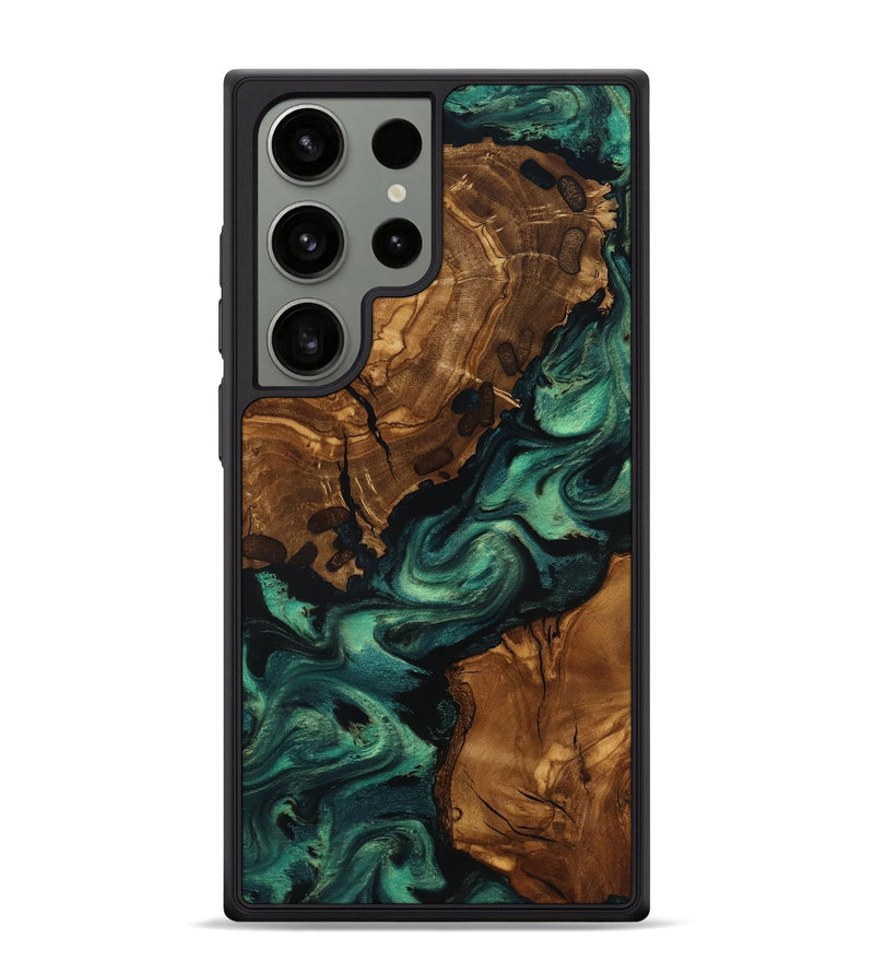 Galaxy S24 Ultra Wood Phone Case - Yisroel (Ancient Olive, 818691)