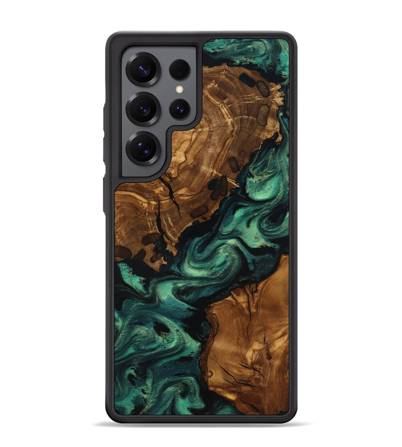 Galaxy S25 Ultra Wood Phone Case - Yisroel (Ancient Olive, 818691)