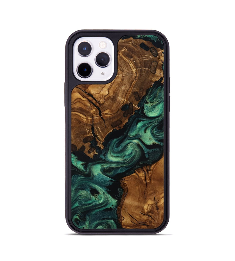 iPhone 11 Pro Wood Phone Case - Yisroel (Ancient Olive, 818691)