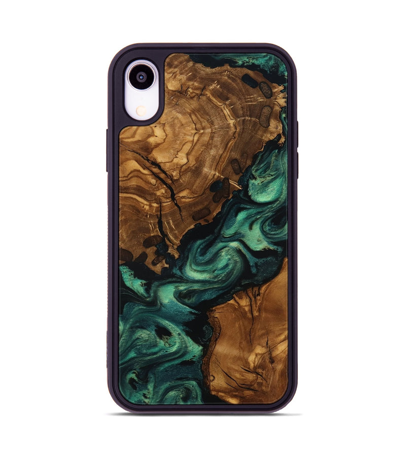 iPhone Xr Wood Phone Case - Yisroel (Ancient Olive, 818691)