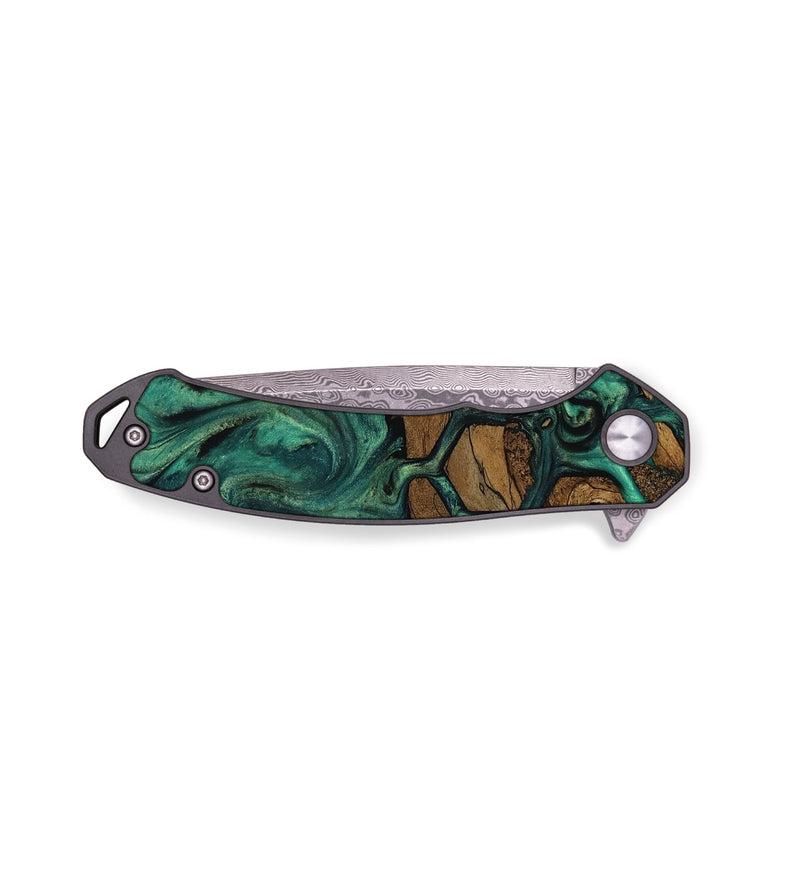 EDC Wood Pocket Knife - Lolita (Ancient Olive, 818692)
