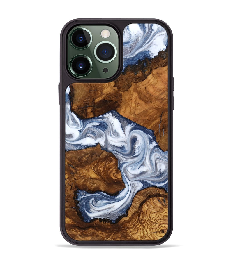 iPhone 13 Pro Max Wood Phone Case - Jakayla (Ancient Olive, 818693)