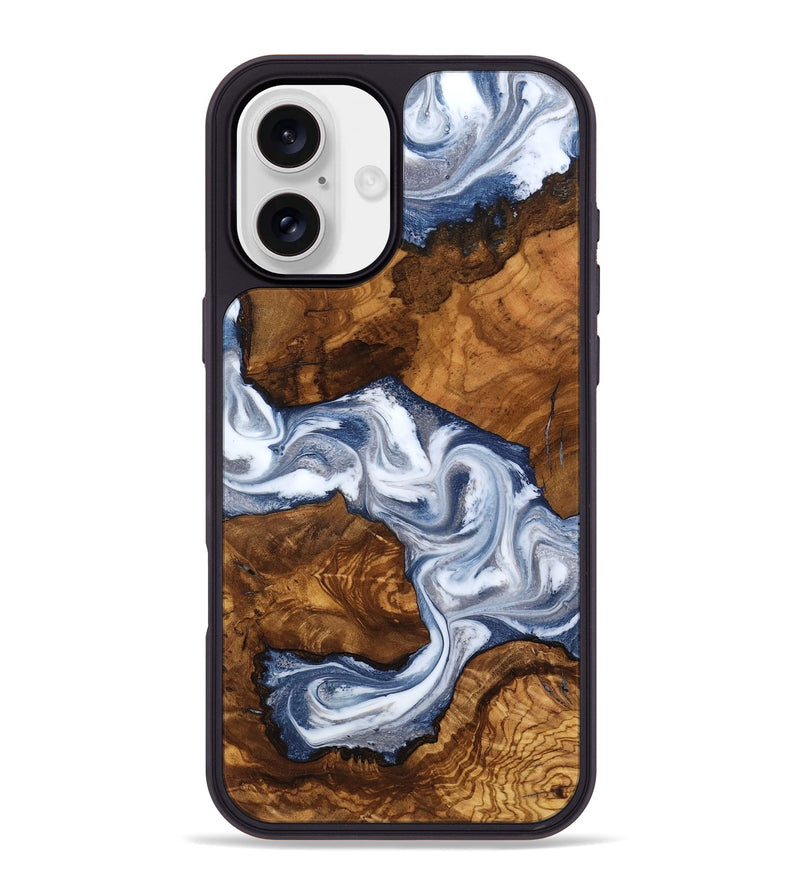 iPhone 16 Plus Wood Phone Case - Jakayla (Ancient Olive, 818693)