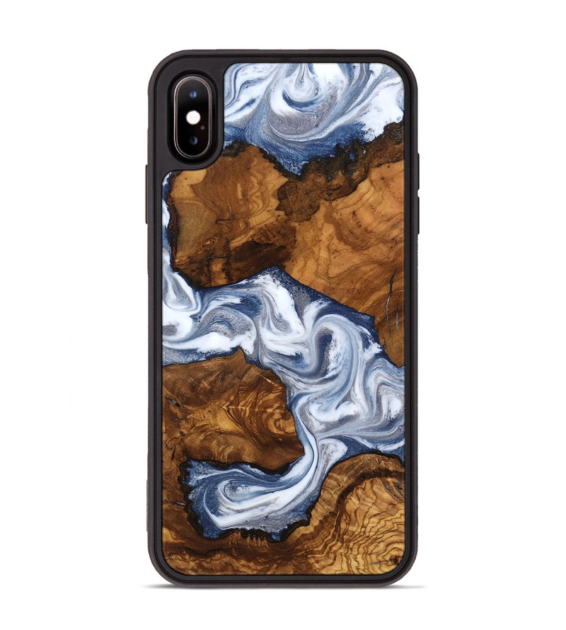 iPhone Xs Max Wood Phone Case - Jakayla (Ancient Olive, 818693)