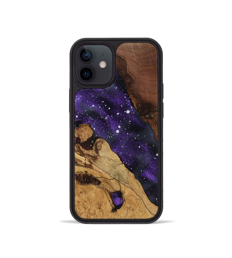 iPhone 12 mini Wood Phone Case - Shayne (Ancient Olive, 818695)