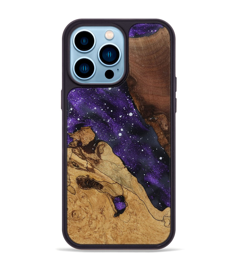 iPhone 14 Pro Max Wood Phone Case - Shayne (Ancient Olive, 818695)