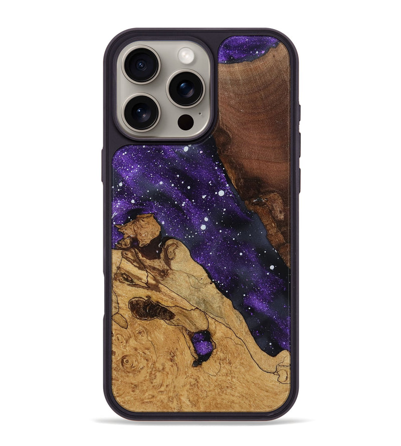 iPhone 16 Pro Max Wood Phone Case - Shayne (Ancient Olive, 818695)