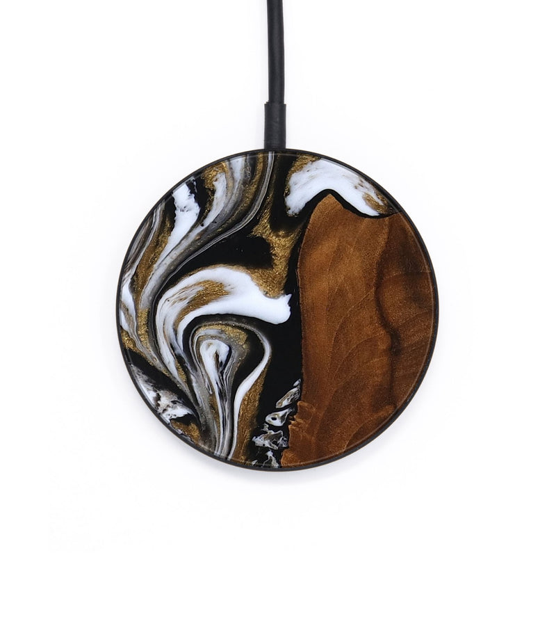 Circle Wood Wireless Charger - Aila (Ancient Olive, 818696)