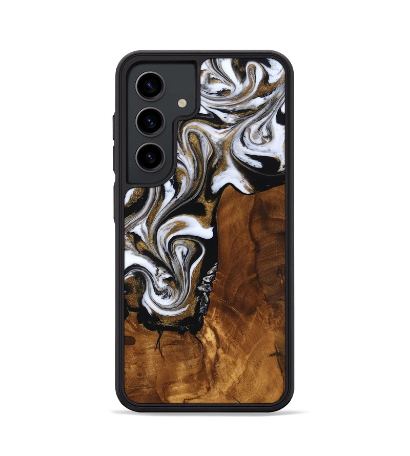 Galaxy S24 Wood Phone Case - Aila (Ancient Olive, 818696)
