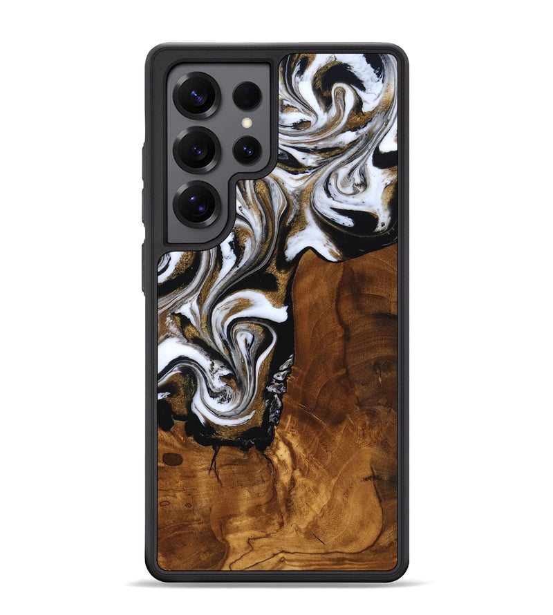 Galaxy S25 Ultra Wood Phone Case - Aila (Ancient Olive, 818696)