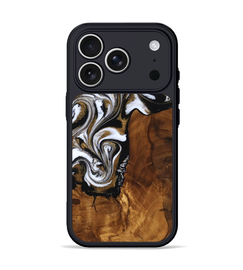 iPhone 17 Pro Wood Phone Case - Aila (Ancient Olive, 818696)