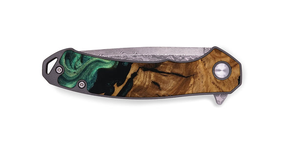 EDC Wood Pocket Knife - Rosario (Ancient Olive, 818697)