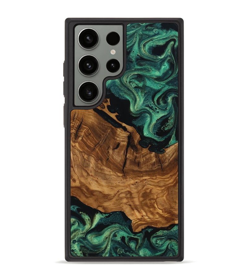 Galaxy S23 Ultra Wood Phone Case - Rosario (Ancient Olive, 818697)