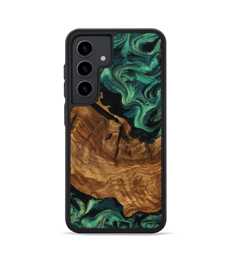 Galaxy S24 Wood Phone Case - Rosario (Ancient Olive, 818697)