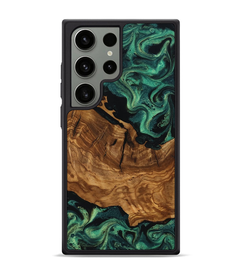Galaxy S24 Ultra Wood Phone Case - Rosario (Ancient Olive, 818697)