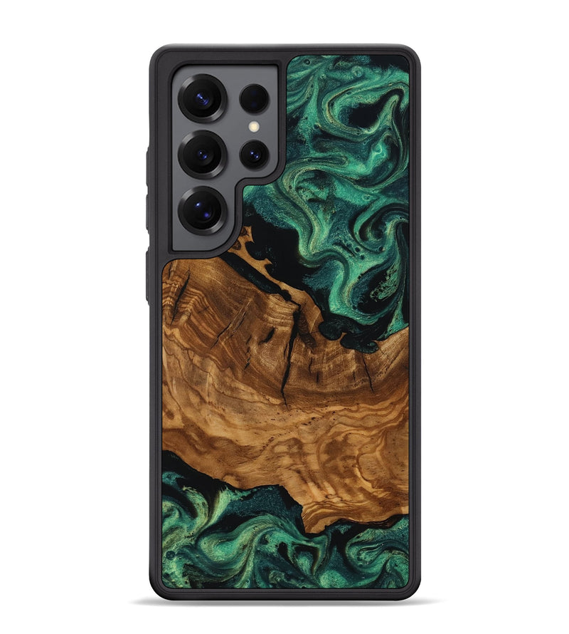 Galaxy S25 Ultra Wood Phone Case - Rosario (Ancient Olive, 818697)
