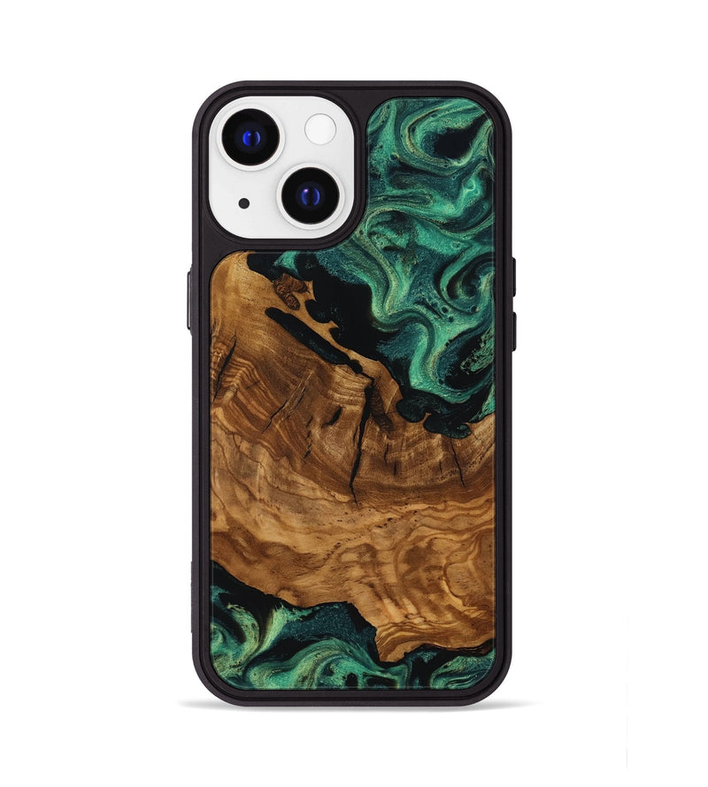 iPhone 13 Wood Phone Case - Rosario (Ancient Olive, 818697)