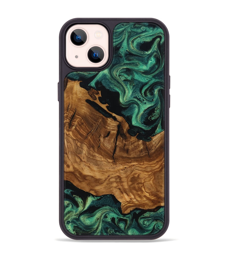 iPhone 14 Plus Wood Phone Case - Rosario (Ancient Olive, 818697)
