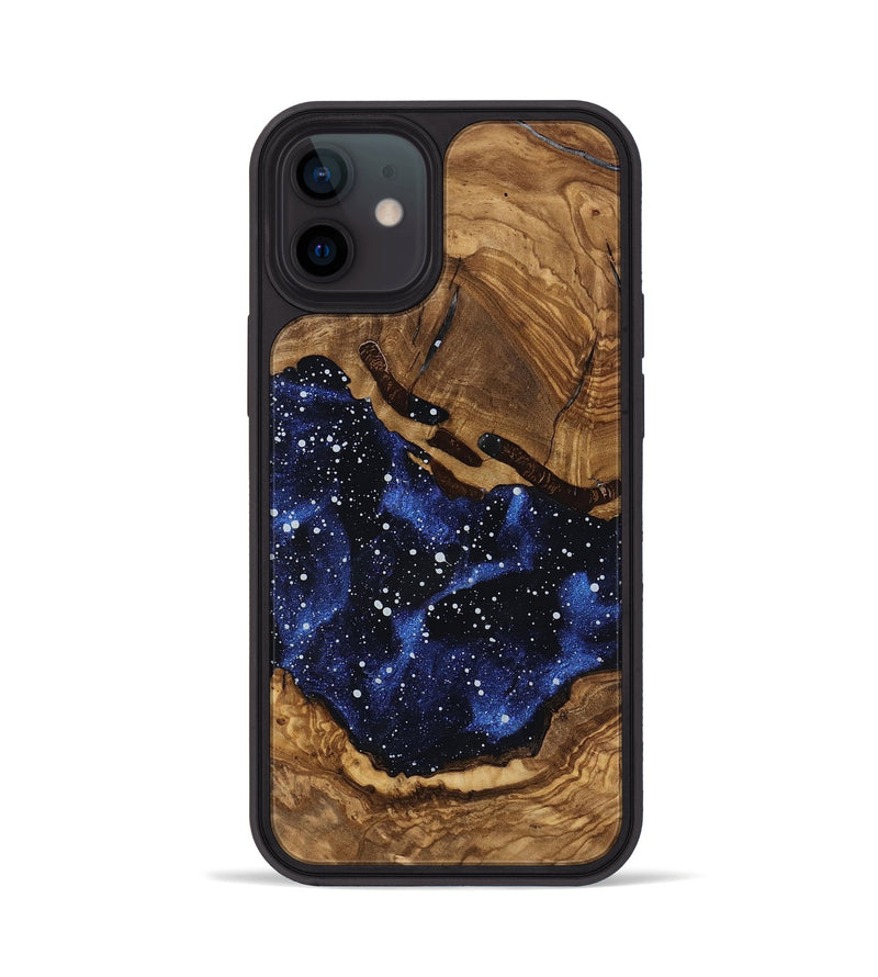 iPhone 12 Wood Phone Case - Saint (Ancient Olive, 818698)