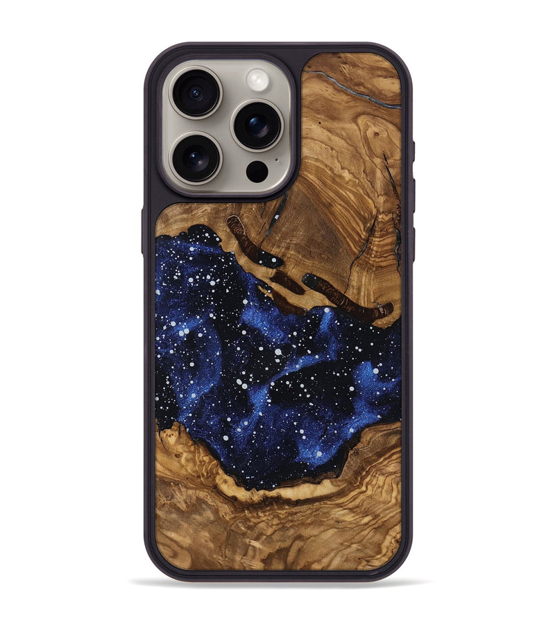 iPhone 15 Pro Max Wood Phone Case - Saint (Ancient Olive, 818698)