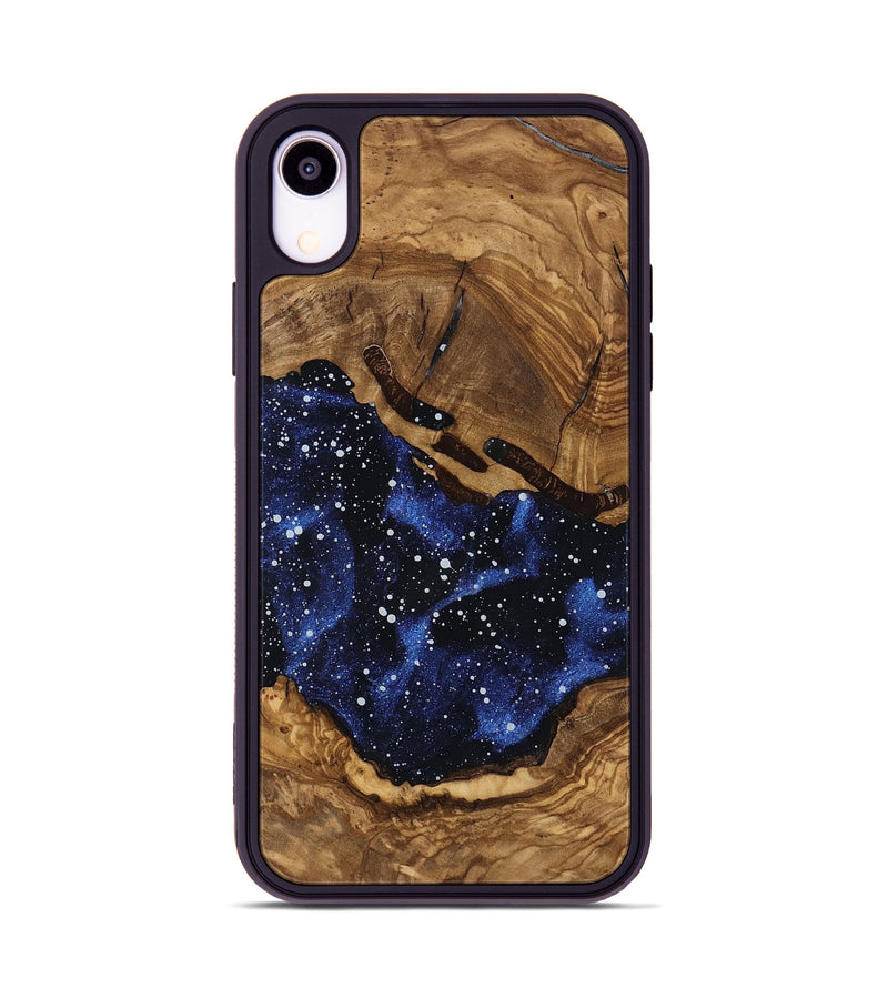 iPhone Xr Wood Phone Case - Saint (Ancient Olive, 818698)