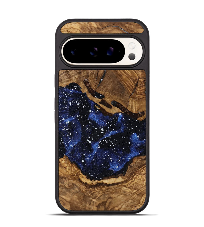 Pixel 9 Wood Phone Case - Saint (Ancient Olive, 818698)
