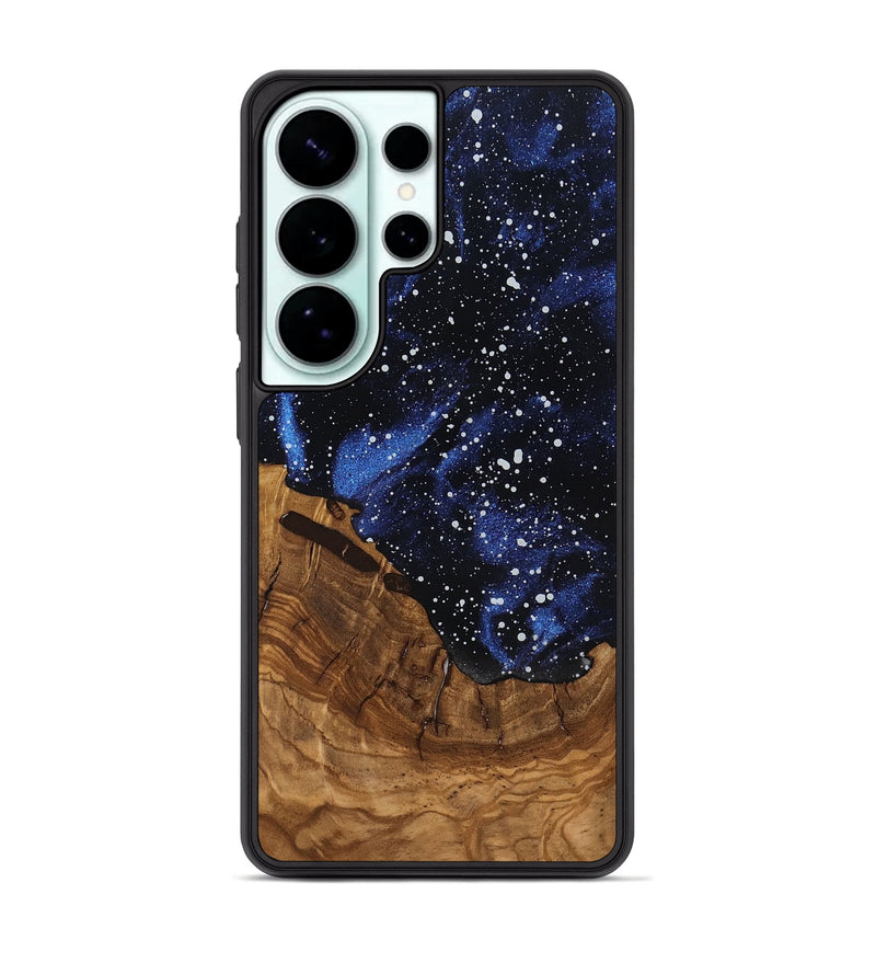Galaxy S26 Ultra Wood Phone Case - Amber (Ancient Olive, 818699)