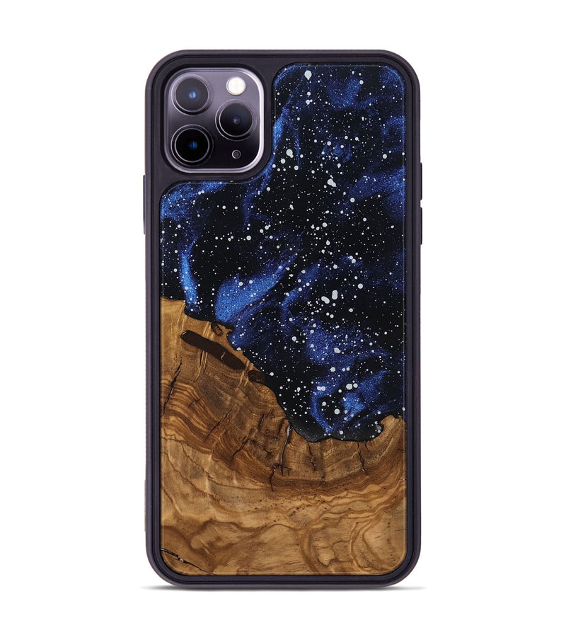 iPhone 11 Pro Max Wood Phone Case - Amber (Ancient Olive, 818699)